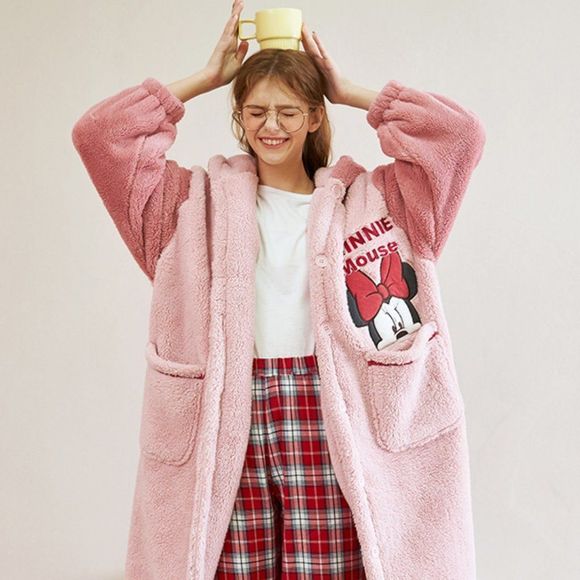 Mickey Mouse + Minnie Mouse Disney Plush Pajama - Duo Set - Picture 2 of 10